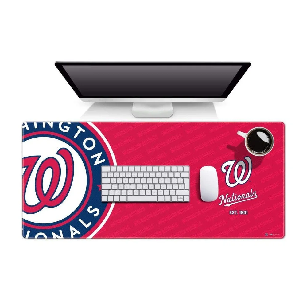 MLB Washington Nationals Desk Pad Large Mouse Mat YouTheFan Red Est 1901 NEW